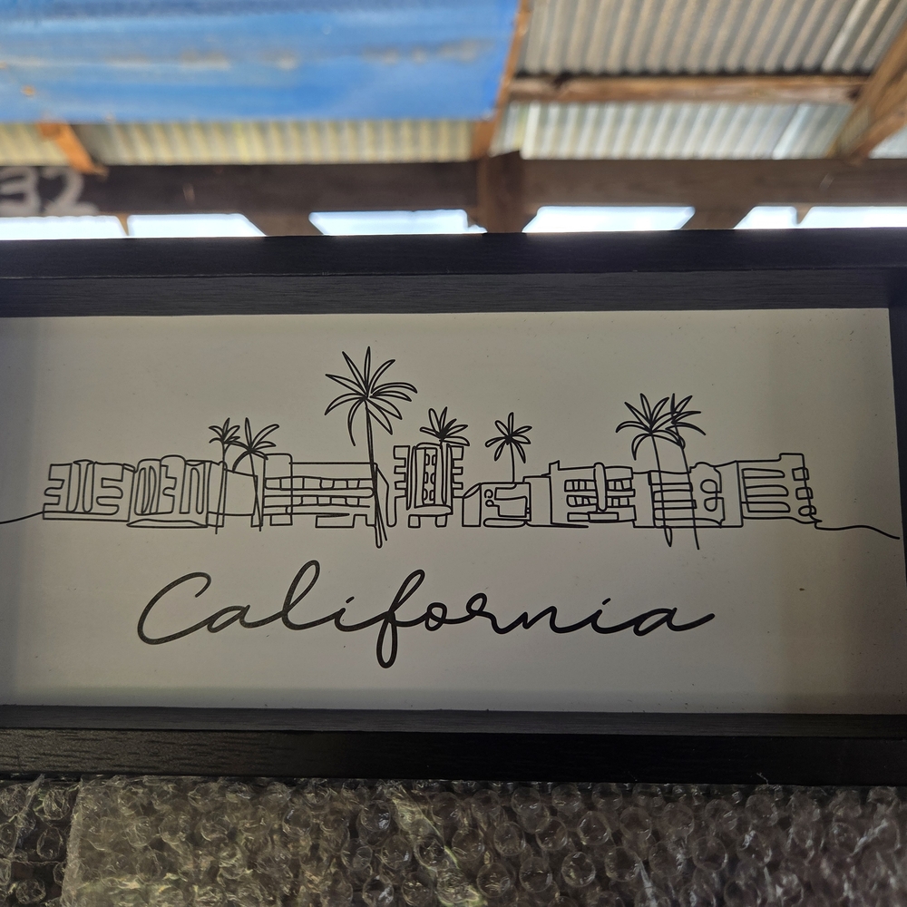 California Skyline Wall Art